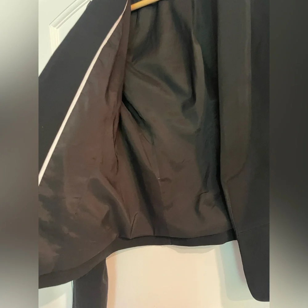 EXPRESS Black Shawl Collar Women's Blazer Jacket - Picture 3 of 9